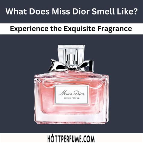 composition miss dior|what does miss dior perfume smell like.